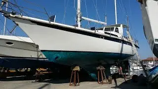 Come fare carena + trattamento antiosmosi preventivo a una barca a vela - SV Perseus