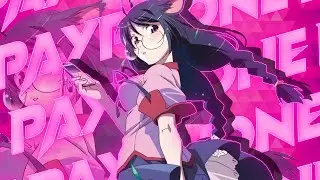 Araragi x Hanekawa | Payphone | Typography Edit\Anime VFX Edit