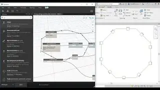Array and Rotate an Object along Polygon or Chain of Straight Lines in Dynamo-Revit