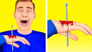 Śmieszne Halloweenowe Psikusy | DIY Halloweenowe sztuczki TeenTeam Challenge