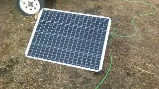 Broken solar panels still work, but like a dumb dumb,  I should have had gloves on.