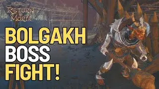 Bolgakh Boss Fight in LOTR Return to Moria