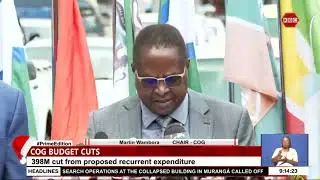 COG decries 398M budget cut by CRA