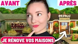 Je rénove VOS maisons | Transformer un ancien restaurant en café/librairie ☕📚 LES SIMS 4