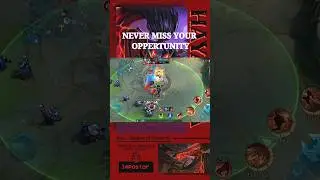 NEVER MISS YOUR OPPORTUNITY 🤌🏻 #mobilelegends #mlbb #hayabusa #rankpush #tips