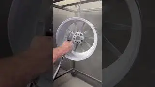 Testing out our new Electron E-Coat Master system on a sample wheel with a fade. 