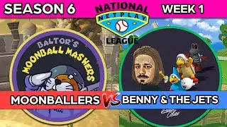 National Netplay League Season 6 Week 1: Baltor's Moonball Mashers vs Benny and the Jets