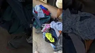 Como é um dia de curadoria real pro meu brechó… abrindo mais de 20 sacos!!!! Parte 1