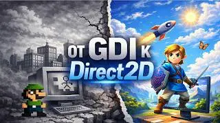 3. 2D графика в Windows: от GDI к Direct2D | Компьютерная графика 2026