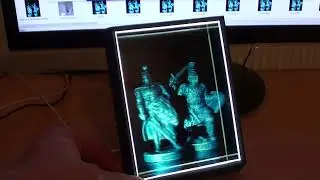 How to view Stereo and 2D+Depth photos on holographic Looking Glass Portrait display