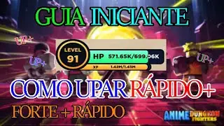 Como upar e ficar mais forte rápido ‹ Anime Dungeon Fighters ROBLOX ›