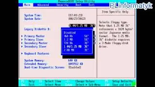BIOS - informacje i konfiguracja - poradnik - CompTIA A+