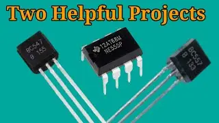 Top 2 Electronics Projects Using BC547 BC557 NE555 & More |#electronic |@Shaktitechshakti