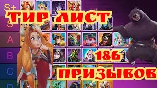 Тир лист героев и 186 призывов Endless journey