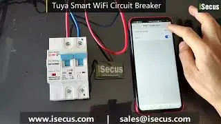 Smart WiFi Circuit Breaker from iSecus