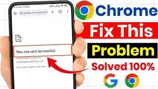 This site can't be reached problem in chrome| Chrome website not opening| This site can't be reached