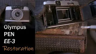 Restoration 50 Years Old Olympus Pen EE3 film camera - Part 1