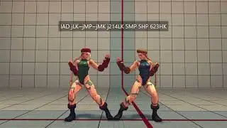 [SF4REMIX] Cammy Basic Combos (B25)