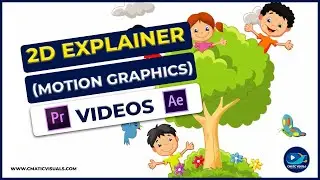 Character and Landscape Animation of Illustrations in After Effects | 2D Animation | Explainer Video