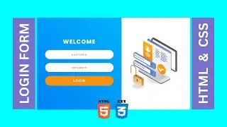 Login Form in HTML and CSS