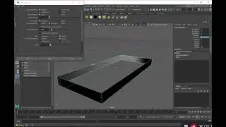 10 Maya basics - modeling a table with Splines, loft
