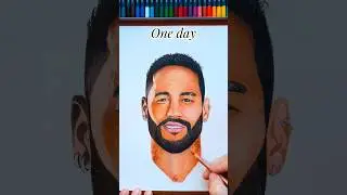 Neymar JR ⚽🇧🇷 Process#neymar #cristianoronaldo #messi #haaland #mbbape