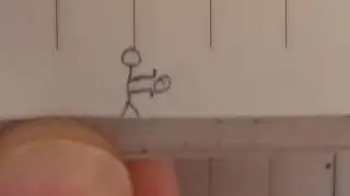 Flipbook Stick man Kamehameha