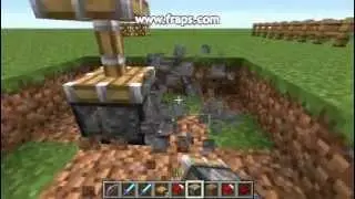 баг в minecraft 3:двойной поршень!
