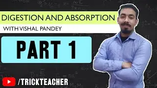 Digestion and Absorption - Lecture : 01 | Vishal Pandey