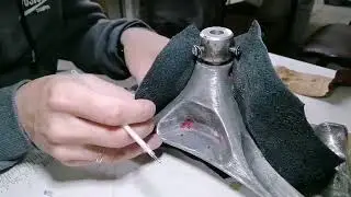 Перетяжка штурвала самолёта.