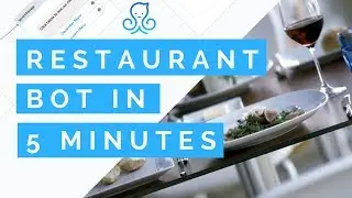 Create an AI Messenger Bot for a Restaurant in UNDER 5 MINUTES!