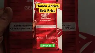 Honda Activa Belt Price #activa #activa6g