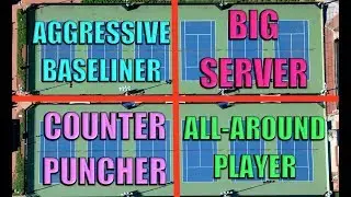 4 Types of Tennis Playing Styles