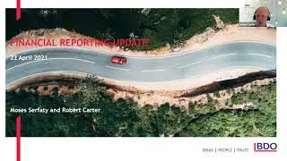 BDO Financial Reporting Webinar | April 2021