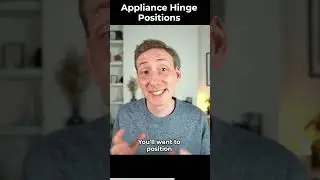 Functional Kitchen Design Tip (Appliance Hinge Positions)