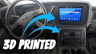 iPad / Tablet Dash Install - 3D Printed