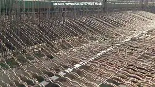 Hybird Decorative Woven Wire Mesh Made of Brass, Copper & Stainless Steel - How is it manufactured?