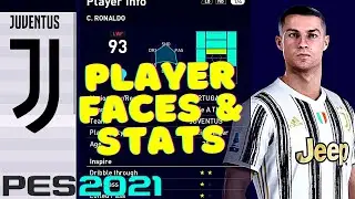 PES 2021 | Juventus | Player Faces & Stats