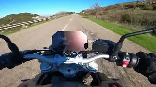 BMW F900R Raw Sound | Alghero Bosa | 4K High Bitrate