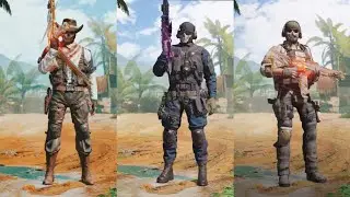 All Battle Pass Ghost Skins in CODM🔥