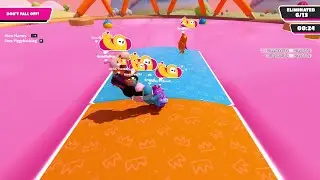 6 players piggyback in fall guys rolloff finals