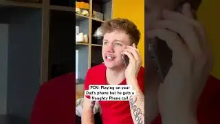 PLAYING on your DAD’S PHONE GONE WRONG