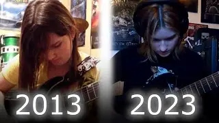 Ten Year Guitar Transformation: Master of Puppets Solo - Metallica (Cover)