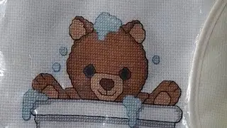 COSAS PARA BEBÉS, PUNTO DE CRUZ
