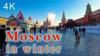 [4K] The Center of Moscow in January