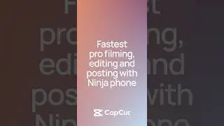 Fastest Pro filming, editing and posting for socials with Ninja Phone