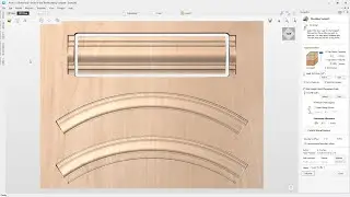 How to use the moulding toolpath in Vectric software | 2.5D Toolpaths | V12 Tutorials