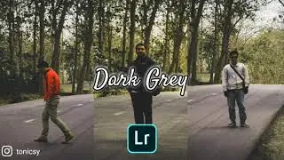 Dark grey presets || free download lightroom presets 2021 || lightroom mobile tutorial