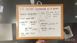 1.11 Define Continuity at a Point