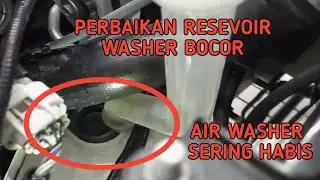 PERBAIKAN RESEVOIR WASHER BOCOR cc INV FORTUNER #washer #resevoir